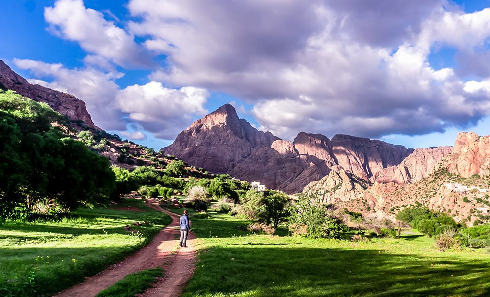 landscape view of the series mountains Adad Madni
