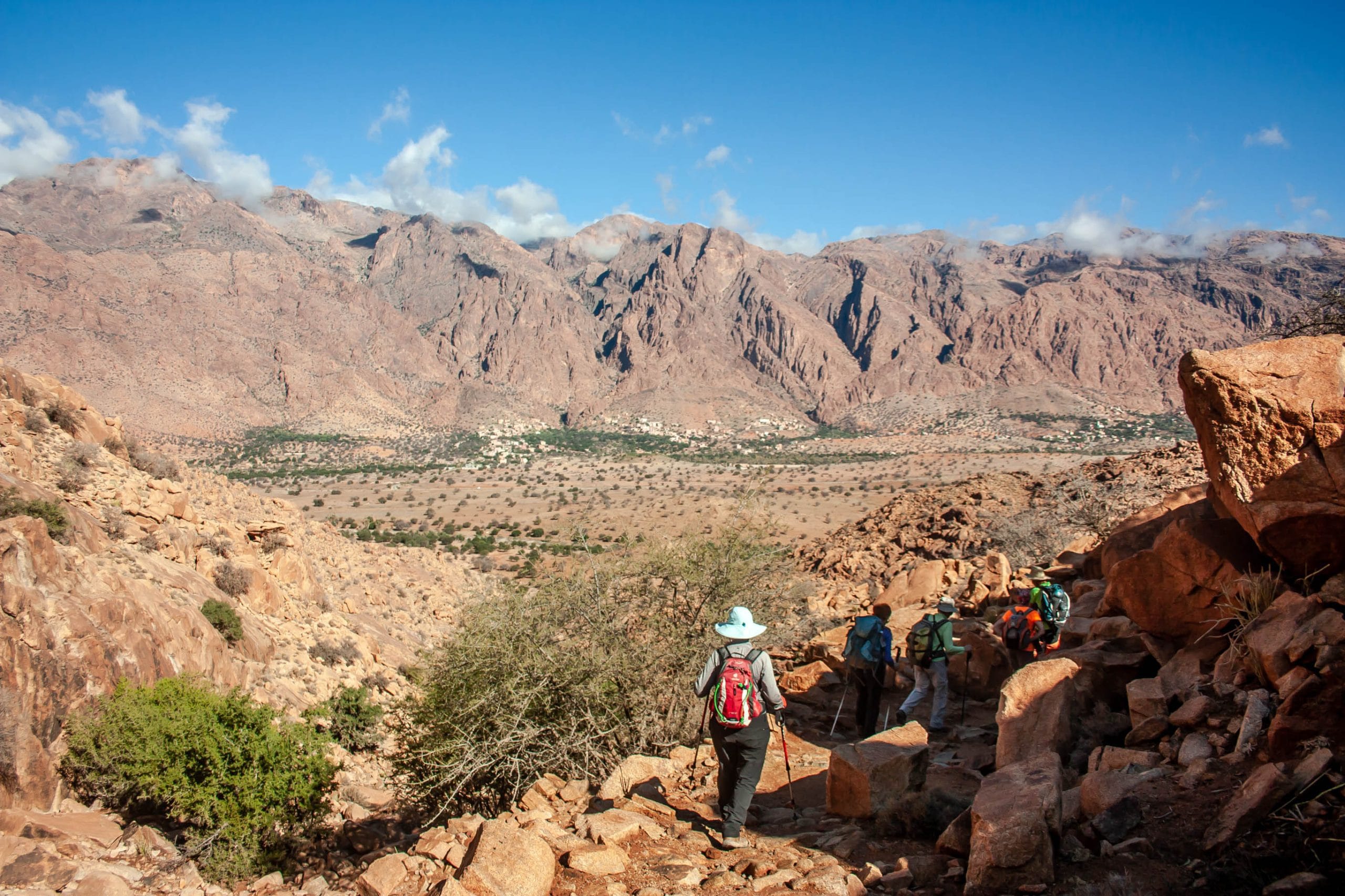 Morocco Mountain Hiking Adventure in Scenic Landscape