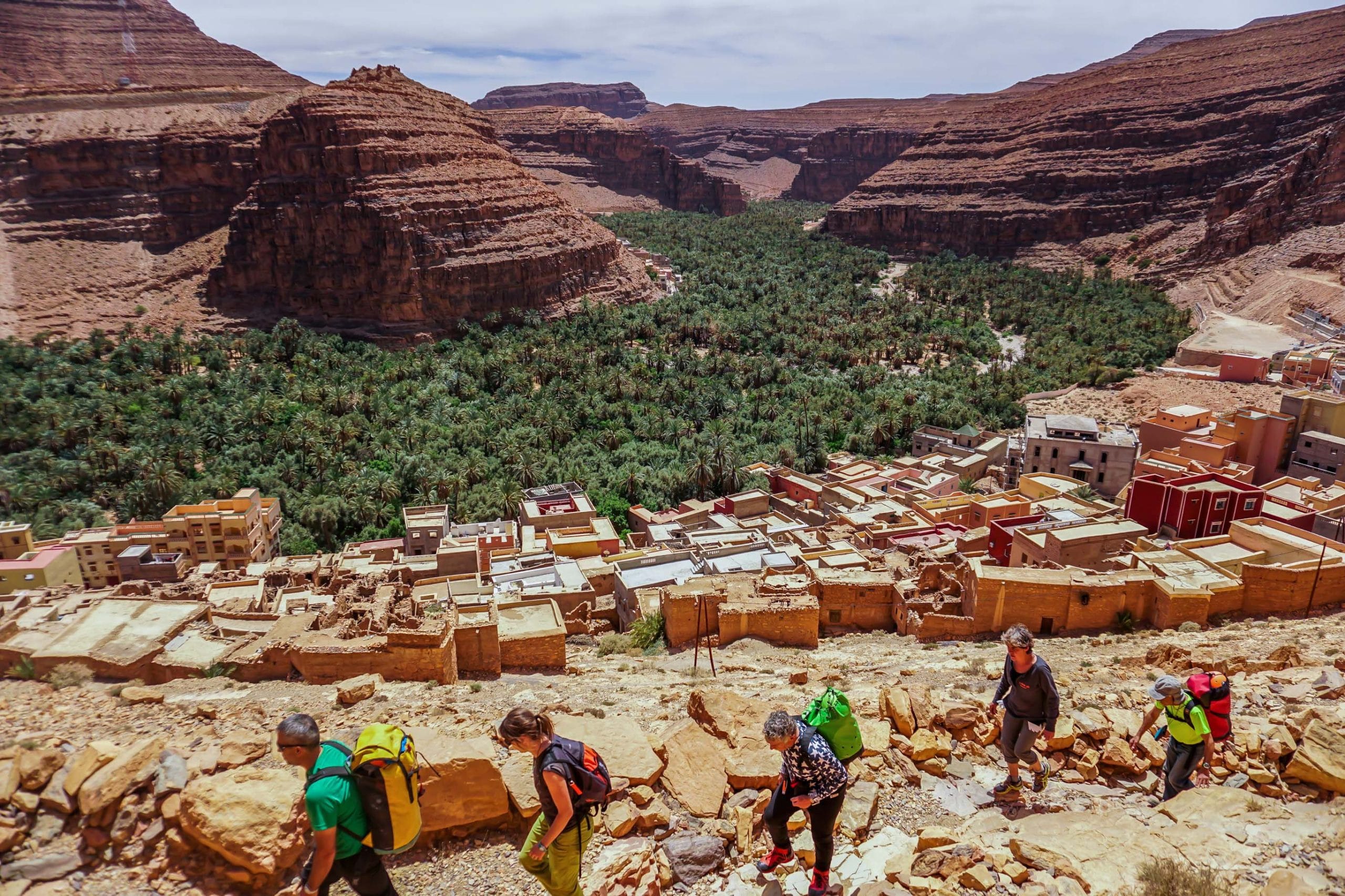 Trekking Through Morocco's Rugged Terrain
