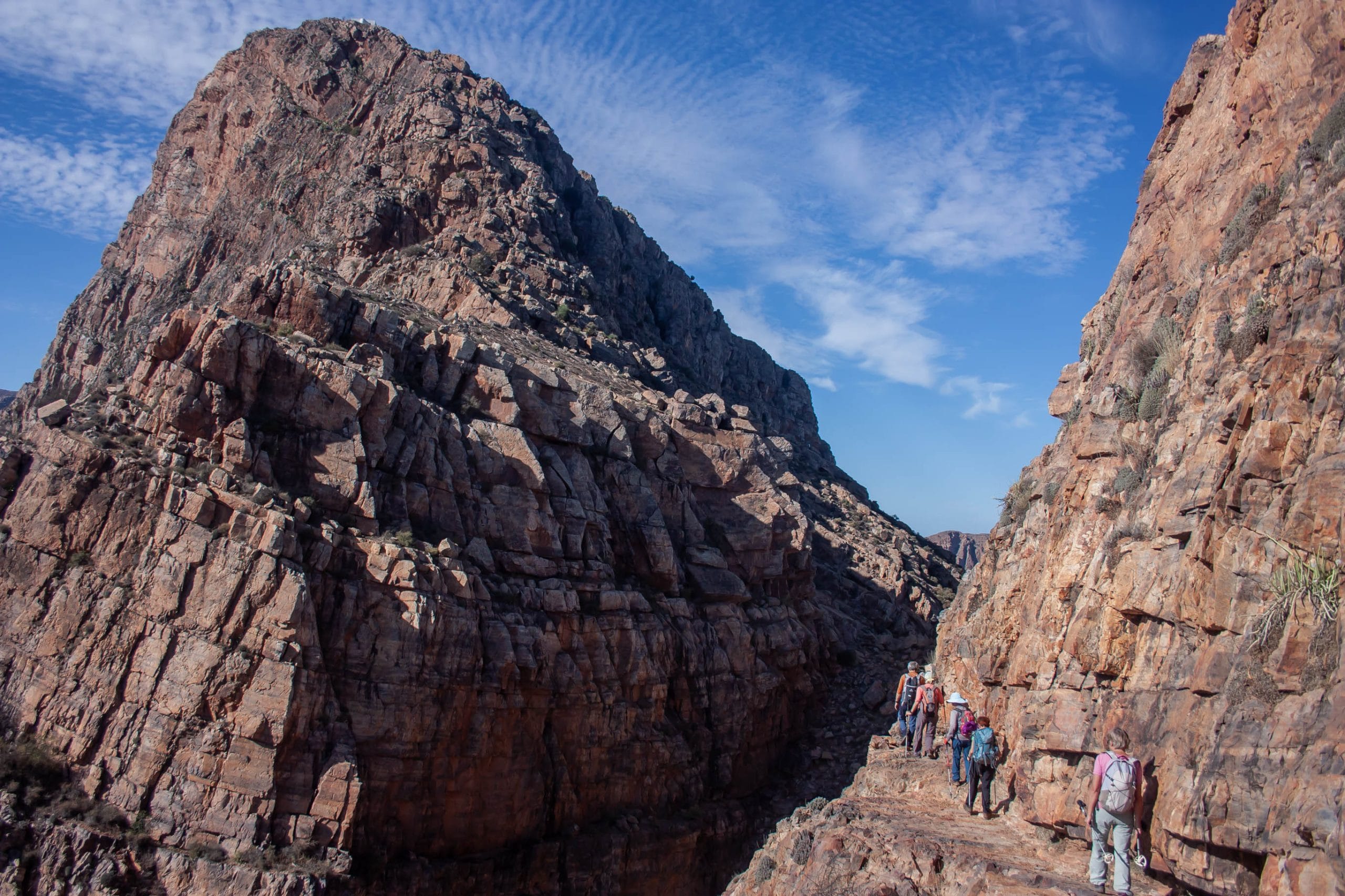 Scenic View of Morocco Mountains on Hiking Tour