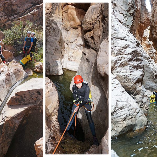 Magnificent landscape of Tassila Canyon, Morocco.