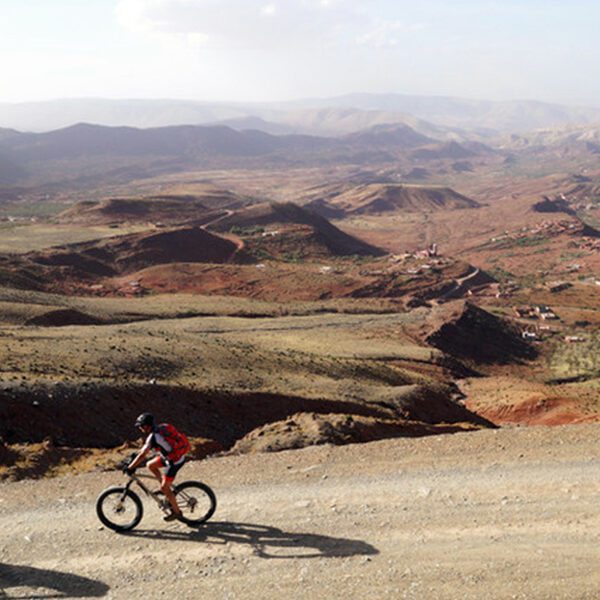 Mountain biking adventure in the Atlas Mountains of Morocco