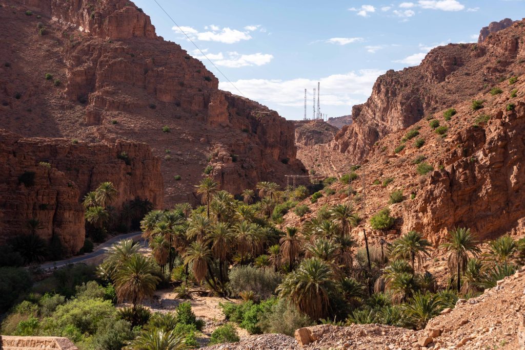 Beautiful view  of Ait Mansour valley and the surrounding gorges !